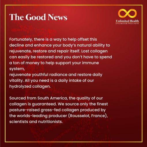 Unlimited Health - Collagen Extra Info Good